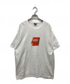stussyステューシー）の古着「プリントTシャツ」｜ホワイト