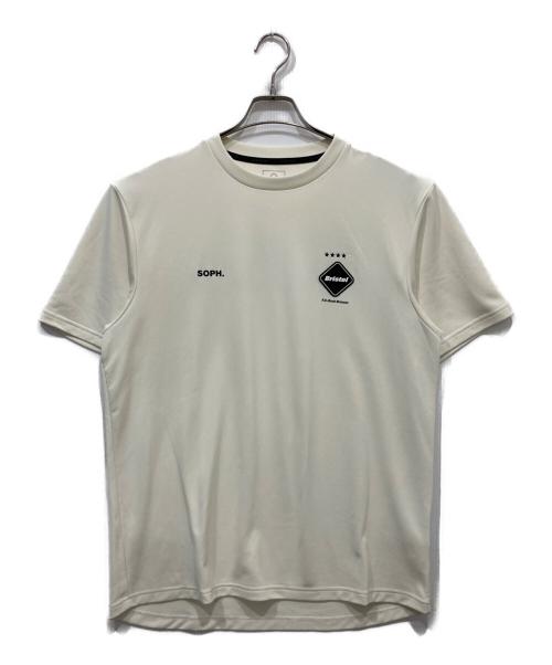 F.C.R.B.（エフシーレアルブリストル）F.C.R.B. (エフシーレアルブリストル) Tシャツ ホワイト サイズ:Lの古着・服飾アイテム