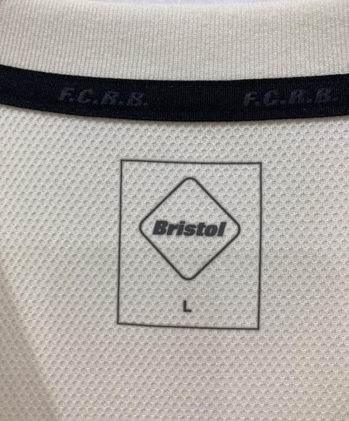 F.C.R.B.（エフシーレアルブリストル）F.C.R.B. (エフシーレアルブリストル) Tシャツ ホワイト サイズ:Lの古着・服飾アイテム