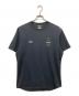 F.C.R.B.（エフシーレアルブリストル）の古着「MULTI COLOR LOGO S/S TOP」｜ブラック