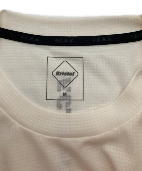 F.C.R.B.（エフシーレアルブリストル）F.C.R.B. (エフシーレアルブリストル) POLARTEC POWER DRY N/S TRAINING TOP ホワイト サイズ:Mの古着・服飾アイテム