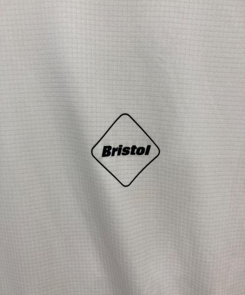 F.C.R.B.（エフシーレアルブリストル）F.C.R.B. (エフシーレアルブリストル) POLARTEC POWER DRY N/S TRAINING TOP ホワイト サイズ:Mの古着・服飾アイテム