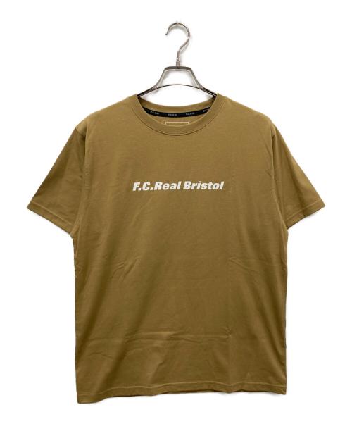 F.C.R.B.（エフシーレアルブリストル）F.C.R.B. (エフシーレアルブリストル) AUTHENTIC TEE ブラウン サイズ:Lの古着・服飾アイテム