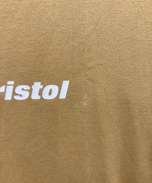 F.C.R.B.（エフシーレアルブリストル）F.C.R.B. (エフシーレアルブリストル) AUTHENTIC TEE ブラウン サイズ:Lの古着・服飾アイテム