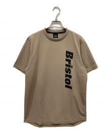 F.C.R.B.（エフシーレアルブリストル）の古着「AUTHENTIC TRAINING TEE」｜ベージュ