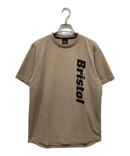 F.C.R.B.（エフシーレアルブリストル）F.C.R.B. (エフシーレアルブリストル) AUTHENTIC TRAINING TEE ベージュ サイズ:Sの古着・服飾アイテム