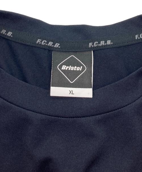 F.C.R.B.（エフシーレアルブリストル）F.C.R.B. (エフシーレアルブリストル) POLARTEC POWER DRY AUTHENTIC LOGO TEE ブラック サイズ:XLの古着・服飾アイテム