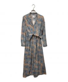 Ameri（アメリ）の古着「TIE SHIRT DRESS」｜グレー