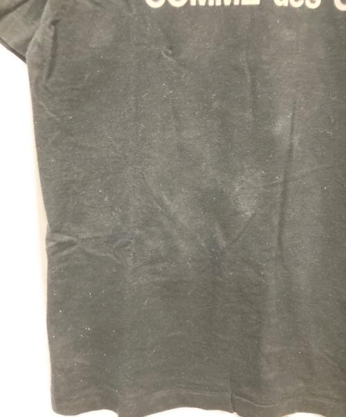 CDG（シーディージー）CDG (シーディージー) プリントTシャツ ブラック サイズ:XLの古着・服飾アイテム