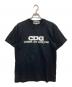 CDG（シーディージー）の古着「プリントTシャツ」｜ブラック