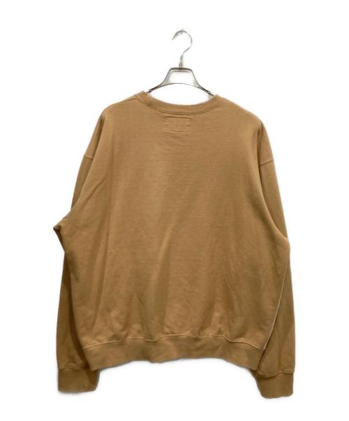 AWAKE（アウェイク）AWAKE (アウェイク) TWO-TONE SPLIT CITY CREWNECK ベージュ サイズ:XLの古着・服飾アイテム
