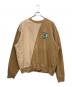 AWAKE（アウェイク）の古着「TWO-TONE SPLIT CITY CREWNECK」｜ベージュ