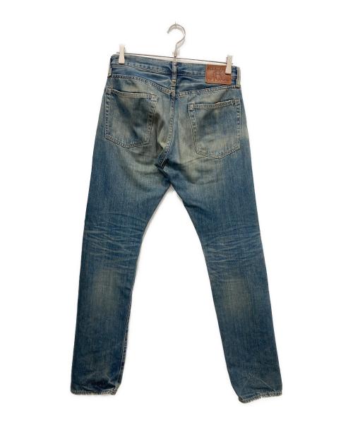 Hysteric Glamour（ヒステリックグラマー）Hysteric Glamour (ヒステリックグラマー) CHECK REMAKE加工デニムパンツ インディゴ サイズ:W30の古着・服飾アイテム