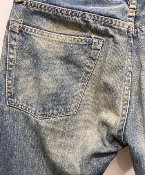 Hysteric Glamour（ヒステリックグラマー）Hysteric Glamour (ヒステリックグラマー) CHECK REMAKE加工デニムパンツ インディゴ サイズ:W30の古着・服飾アイテム