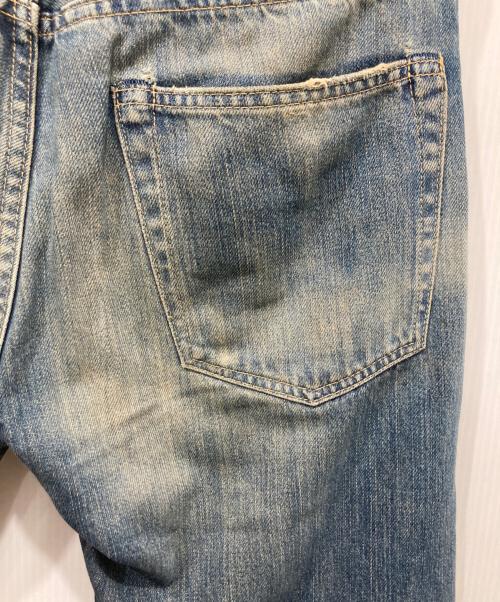 Hysteric Glamour（ヒステリックグラマー）Hysteric Glamour (ヒステリックグラマー) CHECK REMAKE加工デニムパンツ インディゴ サイズ:W30の古着・服飾アイテム