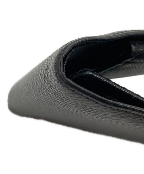 LOUIS VUITTON（ルイ ヴィトン）LOUIS VUITTON (ルイ ヴィトン) タイガ ポルト ビエ・3 ヴォレ 2つ折り財布 ブラックの古着・服飾アイテム