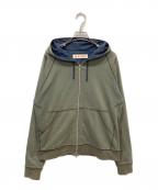 MARNIマルニ）の古着「コットンジップパーカー」｜グレー