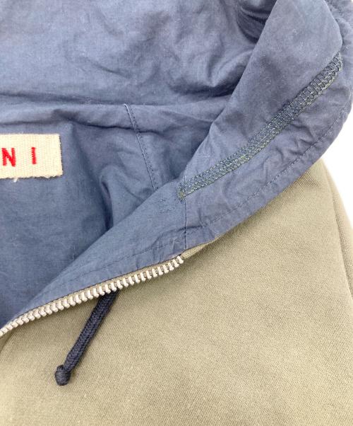 MARNI（マルニ）MARNI (マルニ) コットンジップパーカー グレー サイズ:46の古着・服飾アイテム