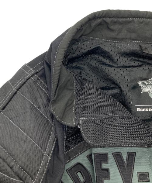 HARLEY-DAVIDSON（ハーレーダビッドソン）HARLEY-DAVIDSON (ハーレーダビッドソン) メッシュレーシングジャケット ブラック サイズ:XLの古着・服飾アイテム