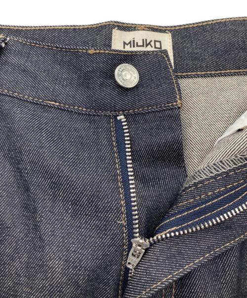 MIJKO（ミコ）MIJKO (ミコ) ダブルニーデニムパンツ インディゴ サイズ:Mの古着・服飾アイテム