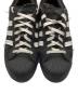 中古・古着 adidas (アディダス) ATMOS (アトモス) RECOUTURE (リクチュール) Superstar/スーパースター ブラック サイズ:28：8000円