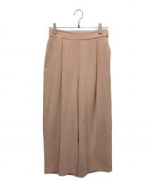 ESTNATION（エストネーション）の古着「ワイドスラックス」｜ベージュ