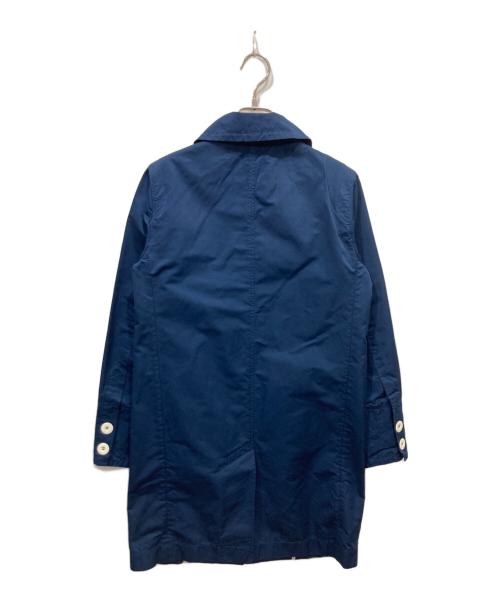 DOLCE & GABBANA（ドルチェ＆ガッバーナ）DOLCE & GABBANA (ドルチェ＆ガッバーナ) ステンカラーコート ネイビー サイズ:38の古着・服飾アイテム