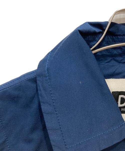 DOLCE & GABBANA（ドルチェ＆ガッバーナ）DOLCE & GABBANA (ドルチェ＆ガッバーナ) ステンカラーコート ネイビー サイズ:38の古着・服飾アイテム