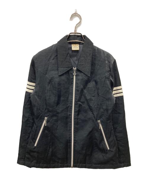 adidas（アディダス）adidas (アディダス) ナイロンジャケット ブラック サイズ:Lの古着・服飾アイテム