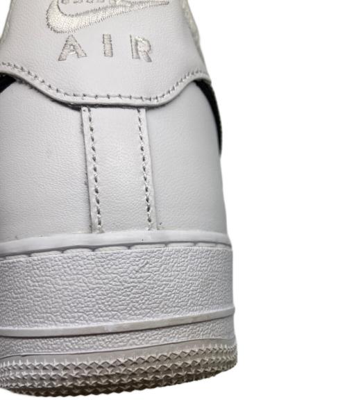 NIKE（ナイキ）NIKE (ナイキ) SUPREME (シュプリーム) AIR FORCE1 LOW/エアフォース1 ロー ホワイト×ブラック サイズ:27の古着・服飾アイテム