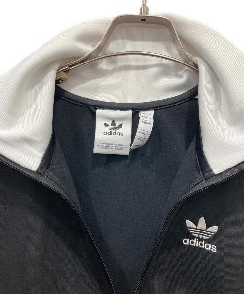 adidas（アディダス）adidas (アディダス) トラックジャケット ブラック×ホワイト サイズ:Sの古着・服飾アイテム