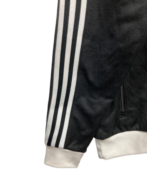 adidas（アディダス）adidas (アディダス) トラックジャケット ブラック×ホワイト サイズ:Sの古着・服飾アイテム