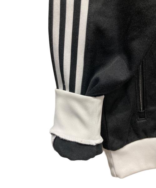 adidas（アディダス）adidas (アディダス) トラックジャケット ブラック×ホワイト サイズ:Sの古着・服飾アイテム