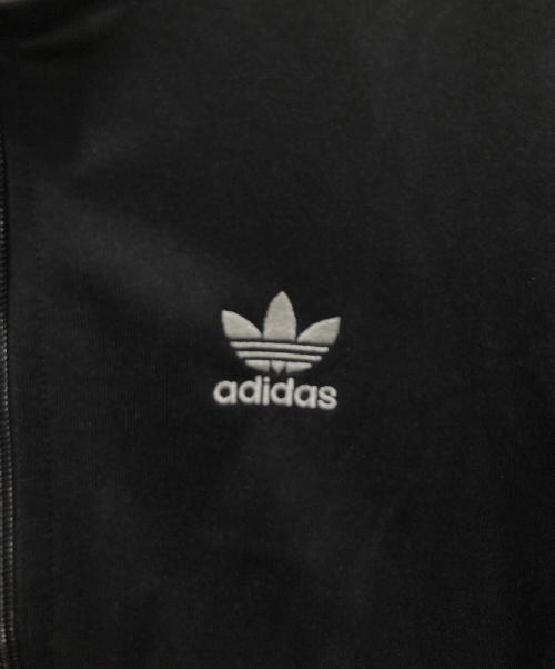 adidas（アディダス）adidas (アディダス) トラックジャケット ブラック×ホワイト サイズ:Sの古着・服飾アイテム