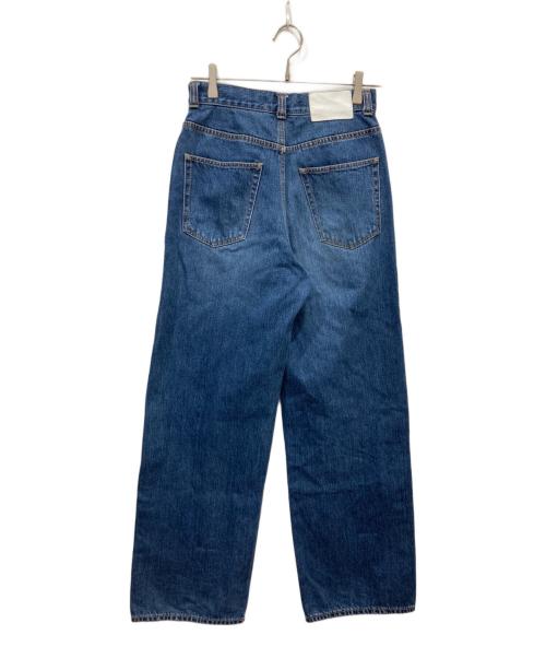 MACPHEE（マカフィー）MACPHEE (マカフィー) デニム ワイドストレートパンツ インディゴ サイズ:36の古着・服飾アイテム