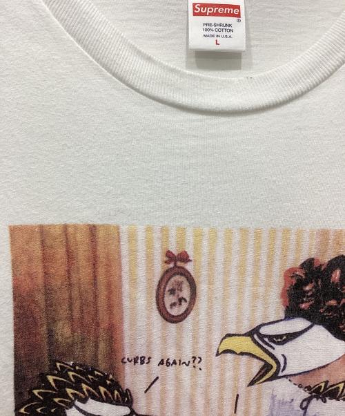 SUPREME（シュプリーム）SUPREME (シュプリーム) anti Hero (アンタイヒーロー) Curbs Tee ネイビー サイズ:Lの古着・服飾アイテム