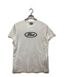 DIESEL（ディーゼル）の古着「プリントTシャツ」｜ホワイト