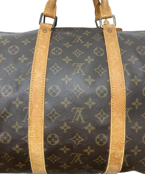 LOUIS VUITTON（ルイ ヴィトン）LOUIS VUITTON (ルイ ヴィトン) ボストンバッグ / キーポル・バンドリエール55 / モノグラム ブラウンの古着・服飾アイテム