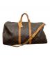 LOUIS VUITTON（ルイ ヴィトン）の古着「ボストンバッグ / キーポル・バンドリエール55 / モノグラム」｜ブラウン