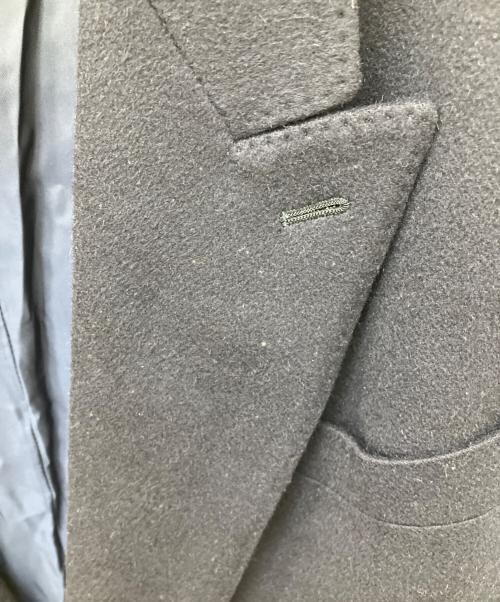 USED（ユーズド）USED (ユーズド) カシミヤダブルブレストコート ネイビー サイズ:Lの古着・服飾アイテム