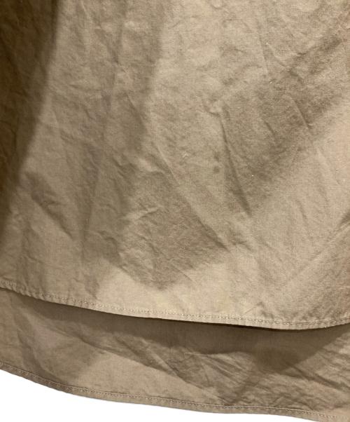 ATON（エイトン）ATON (エイトン) シャツワンピース ブラウン サイズ:2の古着・服飾アイテム