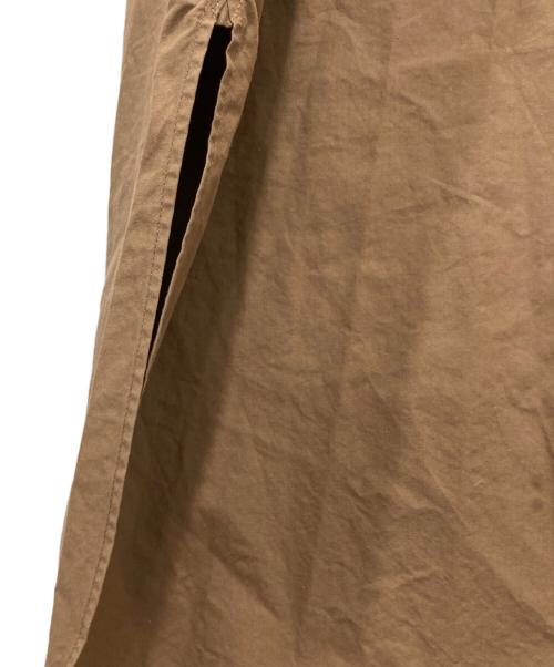 ATON（エイトン）ATON (エイトン) シャツワンピース ブラウン サイズ:2の古着・服飾アイテム