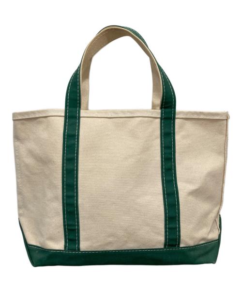 L.L.Bean（エルエルビーン）L.L.Bean (エルエルビーン) トートバッグ ベージュ×グリーンの古着・服飾アイテム