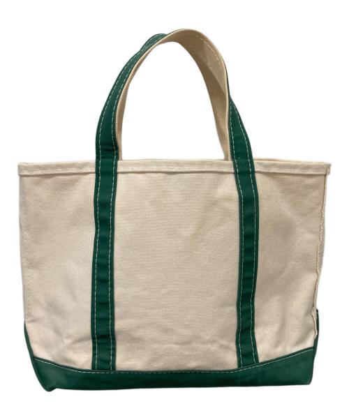 L.L.Bean（エルエルビーン）L.L.Bean (エルエルビーン) トートバッグ ベージュ×グリーンの古着・服飾アイテム