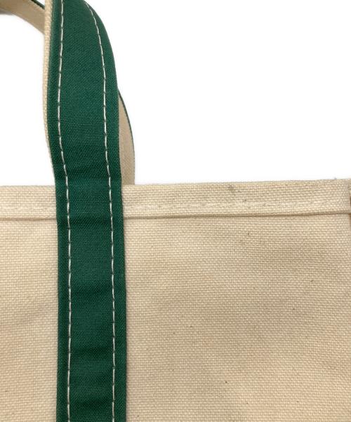 L.L.Bean（エルエルビーン）L.L.Bean (エルエルビーン) トートバッグ ベージュ×グリーンの古着・服飾アイテム