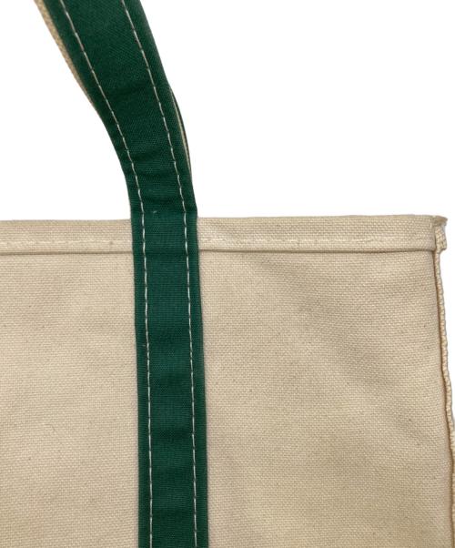 L.L.Bean（エルエルビーン）L.L.Bean (エルエルビーン) トートバッグ ベージュ×グリーンの古着・服飾アイテム