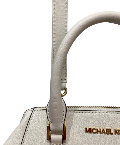 MICHAEL KORS（マイケルコース）MICHAEL KORS (マイケルコース) ハンドバッグ ホワイトの古着・服飾アイテム