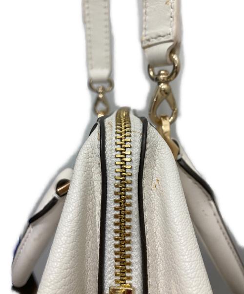 MICHAEL KORS（マイケルコース）MICHAEL KORS (マイケルコース) ハンドバッグ ホワイトの古着・服飾アイテム