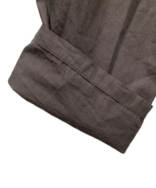 BLURHMS（ブラームス）BLURHMS (ブラームス) バンドカラーシャツ ブラック サイズ:3の古着・服飾アイテム