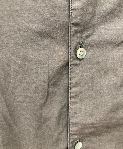 BLURHMS（ブラームス）BLURHMS (ブラームス) バンドカラーシャツ ブラック サイズ:3の古着・服飾アイテム